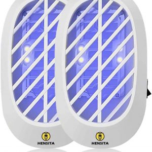 2 Packs Bug Zapper Indoor – Fly Zapper Electric – Fly Catcher Indoor – Bug Killer – Fly Killers for The Home Indoor – Fly Repellent Indoor – Fly Traps Indoor for Home Use – Fruit Fly Traps Indoor