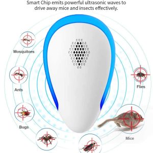 Ultrasonic Pest Repeller 6 Packs, Indoor Pest Control, Ultrasonic Pest Repellent, Indoor Pest Control for Home,Kitchen, Office, Warehouse, Hotel